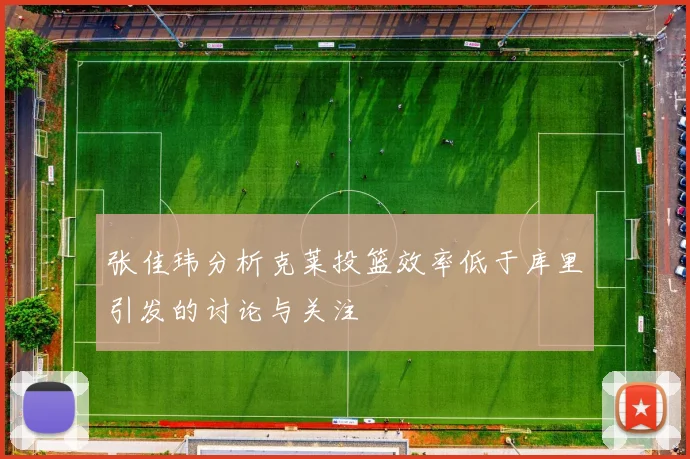 张佳玮分析克莱投篮效率低于库里引发的讨论与关注