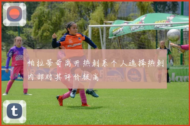帕拉蒂奇离开热刺系个人选择热刺内部对其评价极高